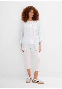 bonprix - Legginsy rybaczki (2 pary w opak.). Okazja: na co dzień. Kolor: biały. Styl: casual #3