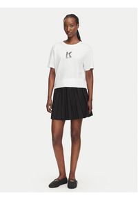 Karl Lagerfeld Jeans T-Shirt B3W17018 Biały Regular Fit. Kolor: biały. Materiał: bawełna #2