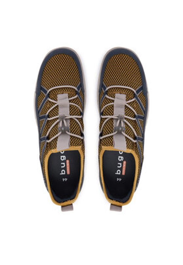 Bugatti Półbuty 325AIN665069 Granatowy. Kolor: niebieski. Materiał: materiał