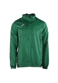 Kurtka do biegania męska Joma Iris przeciwdeszczowa. Kolor: zielony. Sport: bieganie