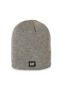 CATerpillar Czapka Logo Knit 1120038-004 Szary. Kolor: szary. Materiał: syntetyk