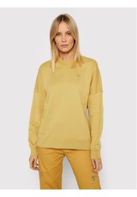 Adidas - Bluza adidas. Kolor: żółty. Materiał: bawełna #1