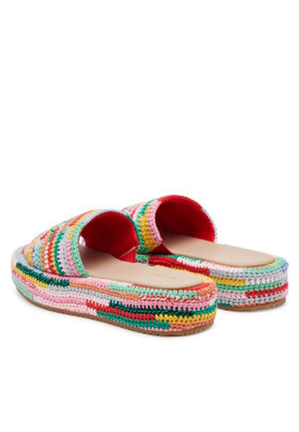 Aldo Klapki Bohemina 14011255 Kolorowy. Materiał: materiał. Wzór: kolorowy