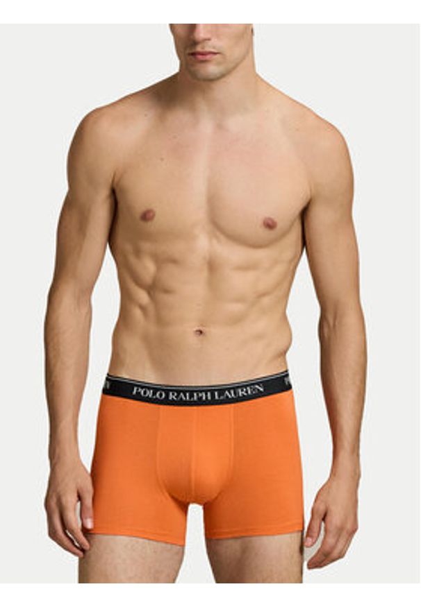 Polo Ralph Lauren Komplet 5 par bokserek 714864292020 Kolorowy. Materiał: bawełna. Wzór: kolorowy