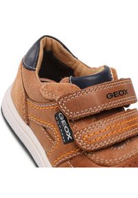Geox Sneakersy B Trottola B. A B2543A 0CL22 C5GF4 M Brązowy. Kolor: brązowy. Materiał: skóra #7