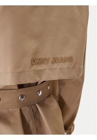 DKNY Trencz DJ6J6232 Beżowy Regular Fit. Kolor: beżowy. Materiał: bawełna #5
