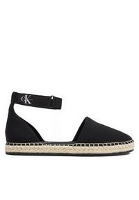 Espadryle Calvin Klein Jeans. Kolor: czarny