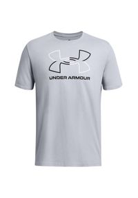 Under Armour - Koszulka Męska. Kolor: szary
