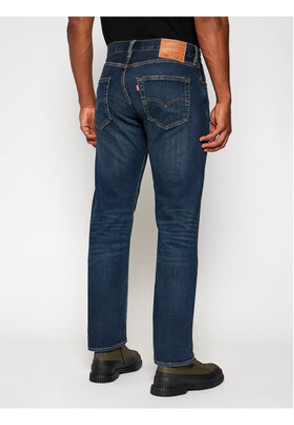 Levi's® Jeansy 501® 00501-3061 Granatowy Original Fit. Kolor: niebieski