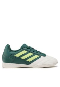 Adidas - adidas Buty Super Sala 2 IE1553 Zielony. Kolor: zielony. Materiał: materiał