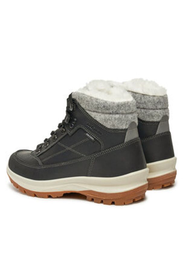 Grisport Trekkingi 14131D4G Czarny. Kolor: czarny. Materiał: skóra
