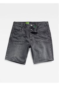 G-Star RAW - G-Star Raw Szorty jeansowe D20776-D291-C778 Szary Regular Fit. Kolor: szary. Materiał: jeans, bawełna