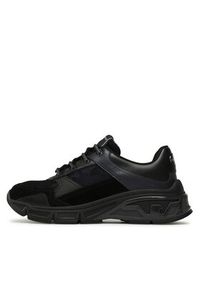 Emporio Armani Sneakersy X4X625 XN948 T424 Czarny. Kolor: czarny. Materiał: materiał #3
