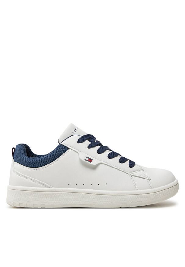 TOMMY HILFIGER - Tommy Hilfiger Sneakersy T3X9-33646-1452 Biały. Kolor: biały. Materiał: skóra