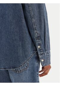 Calvin Klein Jeans Koszula jeansowa LV047E742G Granatowy Regular Fit. Kolor: niebieski. Materiał: bawełna #5