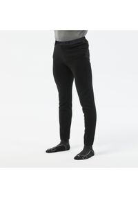 quechua - Legginsy trekkingowe męskie Forclaz MH100. Kolor: czarny. Materiał: materiał, poliester