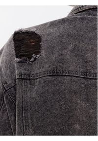 Glamorous Kurtka jeansowa KA6971 Szary Regular Fit. Kolor: szary. Materiał: jeans, bawełna #5