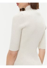 DKNY Sweter P3MSZBA9 Écru Regular Fit. Materiał: syntetyk