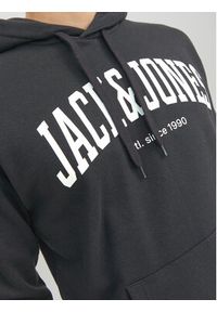Jack & Jones - Jack&Jones Bluza Josh 12236513 Czarny Standard Fit. Kolor: czarny. Materiał: bawełna