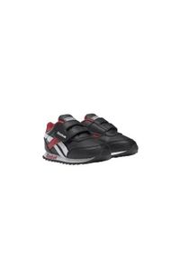 Buty do chodzenia niemowlęce Reebok Royal CL Jogger. Zapięcie: rzepy. Kolor: czerwony, wielokolorowy, czarny, brązowy. Materiał: materiał, skóra, syntetyk. Szerokość cholewki: normalna. Model: Reebok Royal. Sport: turystyka piesza