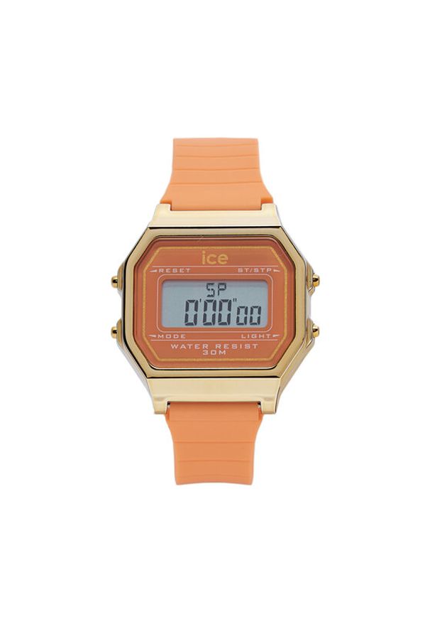 Ice Watch - Ice-Watch Zegarek Digit Retro 22052 Pomarańczowy. Kolor: pomarańczowy. Styl: retro