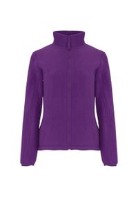 ROLY - Damska Bluza Polarowa Artic Z Pełnym Zamkiem Błyskawicznym. Kolor: fioletowy. Materiał: polar. Sezon: zima. Sport: turystyka piesza #1