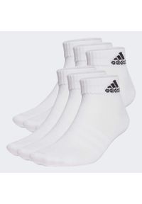 Adidas - Thin and Light Sportswear Ankle Socks 6 Pairs. Kolor: czarny, biały, wielokolorowy. Materiał: poliester, bawełna, elastan, materiał, nylon. Sport: bieganie #2