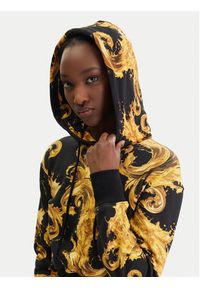 Versace Jeans Couture Bluza 80HAI313 FS196 Czarny Regular Fit. Typ kołnierza: kołnierzyk włoski. Kolor: czarny. Materiał: bawełna #5