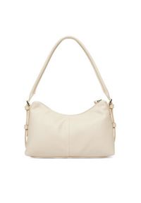 Tommy Jeans Torebka Metal Logo Shoulder Bag AW0AW18468 Biały. Kolor: biały. Materiał: skórzane #6