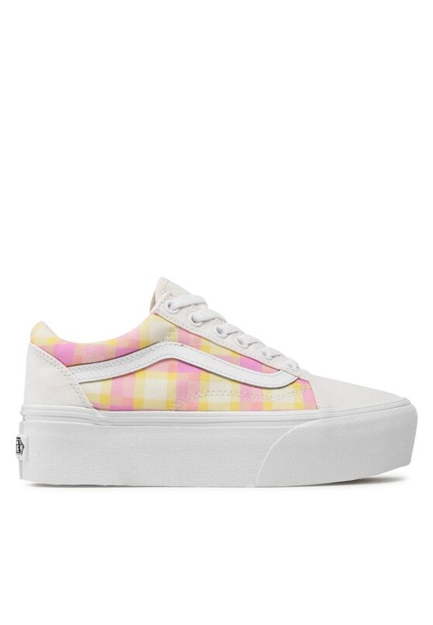 Vans Tenisówki Old Skool Stac VN0A7Q5MGBX1 Żółty. Kolor: żółty. Materiał: materiał