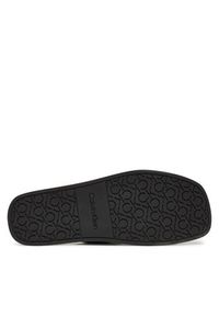 Calvin Klein Klapki Criss Cross Sandal HM0HM01737 Czarny. Kolor: czarny. Materiał: skóra #4