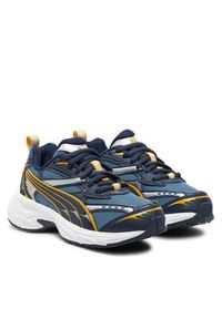 Puma Sneakersy Morphic Techie Jr 396621 05 Niebieski. Kolor: niebieski. Materiał: materiał #8