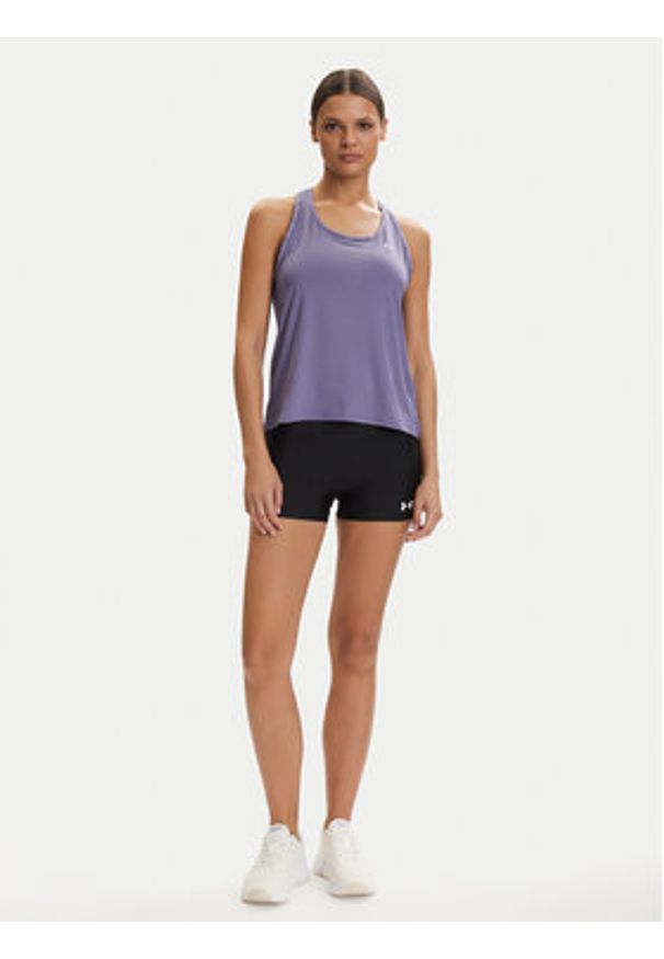 Under Armour Szorty sportowe HeatGear® 6010725 Czarny Slim Fit. Kolor: czarny. Materiał: syntetyk