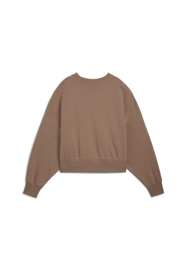 Puma Bluza Wardrobe Ess Over-Oversized Tr 62974893. Kolor: brązowy