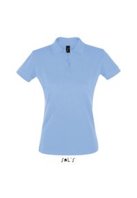 SOL'S - Damska koszulka polo Sol's Perfect. Typ kołnierza: polo. Kolor: niebieski #1
