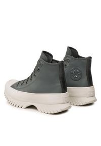 Converse Botki Chuck Taylor All Star Lugged 2.0 Hi A02878C Szary. Kolor: szary. Materiał: skóra #6