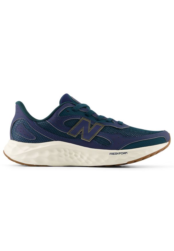 Buty męskie New Balance Fresh Foam Arishi v4 MARIS7SF – granatowe. Okazja: na co dzień. Kolor: niebieski. Szerokość cholewki: normalna. Sport: fitness