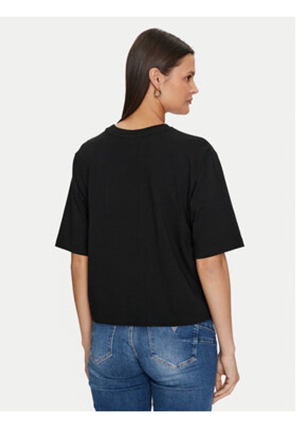 Guess T-Shirt Aurelie V4YI06 I3Z14 Czarny Boxy Fit. Kolor: czarny. Materiał: bawełna