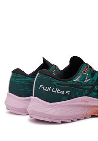 Asics Buty do biegania Fuji Lite 5 1012B690 Zielony. Kolor: zielony. Materiał: mesh, materiał #5