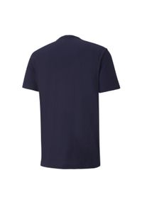 Niebieski T-Shirt Puma Teamgoal 23 Casuals Tee Dorosłych. Kolor: niebieski. Materiał: bawełna