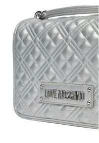 Love Moschino - LOVE MOSCHINO Torebka JC4000PP1MLA196B Srebrny. Kolor: srebrny. Materiał: skórzane #3