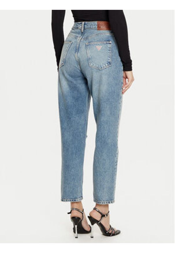 Guess Jeansy W5RA21 D5LR2 Niebieski Straight Leg. Kolor: niebieski