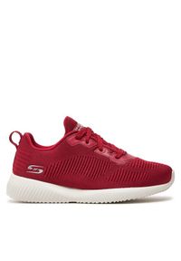 skechers - Skechers Sneakersy BOBS SPORT Tough Talk 32504/Red Czerwony. Kolor: czerwony. Materiał: materiał. Model: Skechers Sport