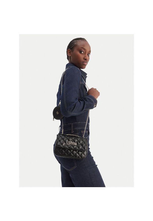 Torebka Guess. Kolor: czarny