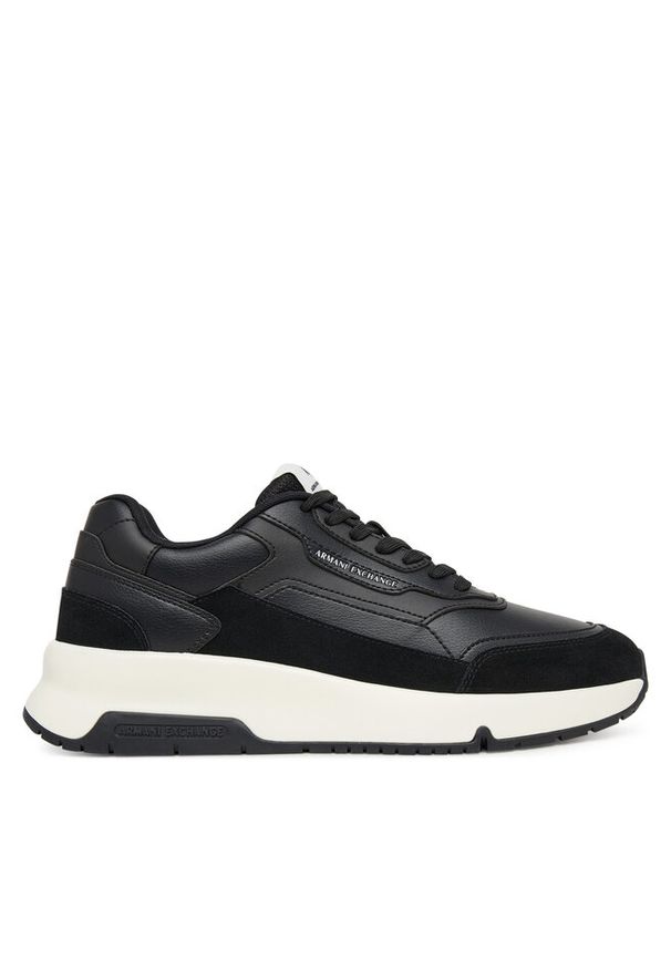Sneakersy Armani Exchange. Kolor: czarny