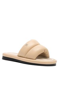 Gino Rossi Klapki ALMERIA-01 Beżowy. Kolor: beżowy. Materiał: skóra #6