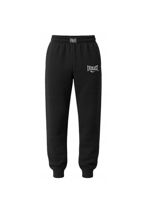 EVERLAST - Spodnie dresowe dla mężczyzn Everlast SPD001. Kolor: czarny. Materiał: dresówka. Sezon: lato. Sport: turystyka piesza