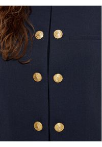 TOMMY HILFIGER - Tommy Hilfiger Marynarka WW0WW44607 Granatowy Regular Fit. Kolor: niebieski. Materiał: syntetyk #5