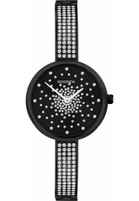 Zegarek Sekonda Zegarek damski Sekonda 40632 CYRKONIE czarny. Kolor: czarny #1
