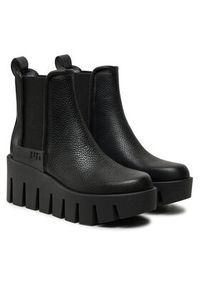 United Nude Botki Grip Chelsea Lo III 1086901192 Czarny. Kolor: czarny. Materiał: skóra #6